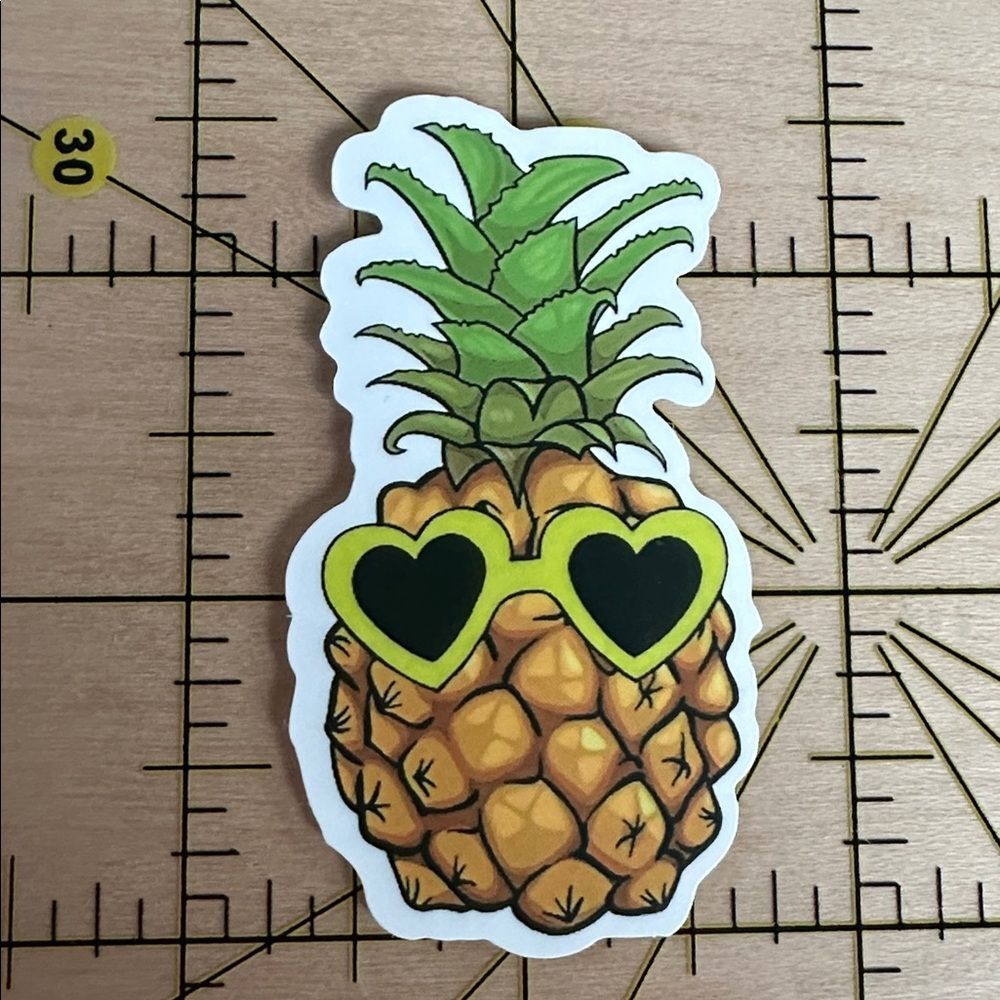 💜13/$13 +Bundle Sticker Sale| Pineapple Fruit Waterproof Sticker